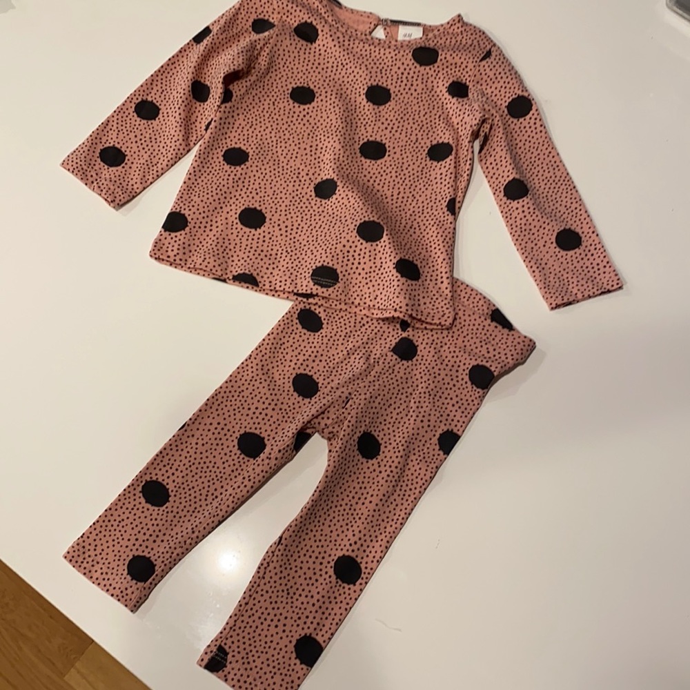 Baby girl matching set